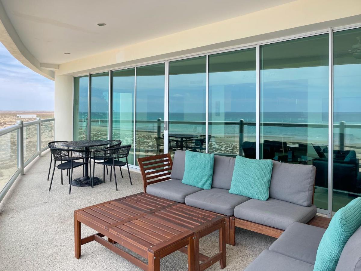Quiet Beachfront Condo With Pools & Private Beach Puerto Penasco Exterior photo
