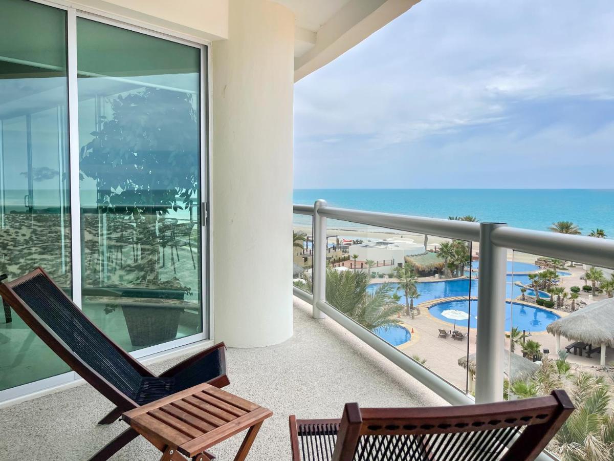Quiet Beachfront Condo With Pools & Private Beach Puerto Penasco Exterior photo